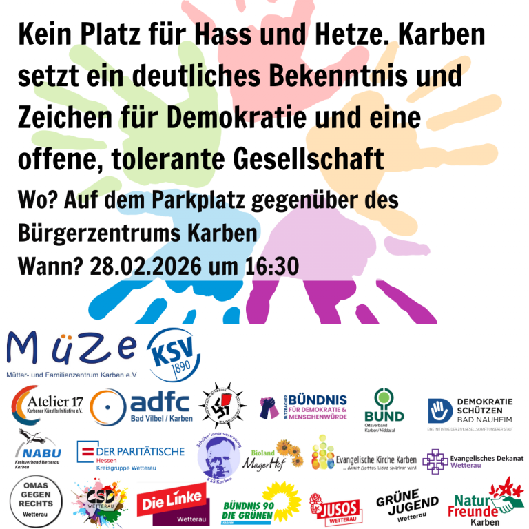 Wir feiern unsere Demokratie!